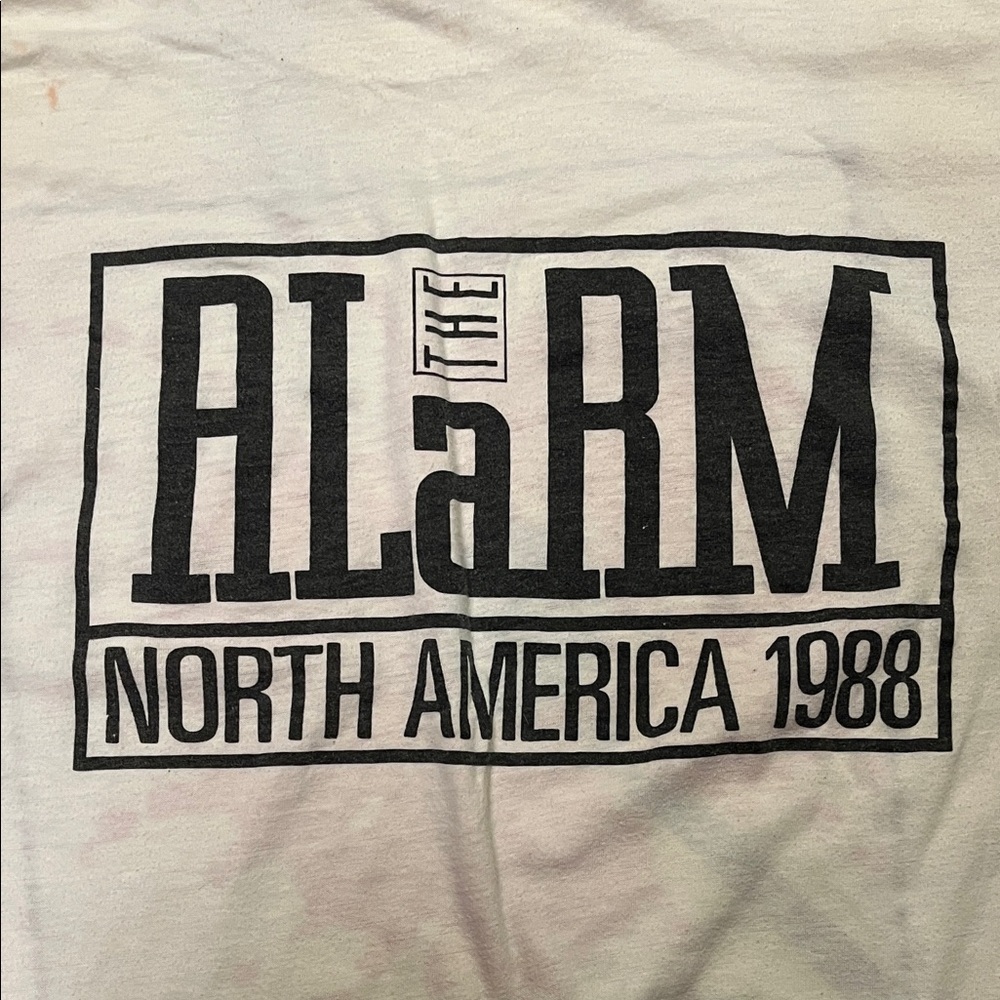 The Alarm 1988 tour concert T-Shirt - Picture 3 of 4